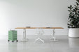 Brut brut trestle white natural oak - ambient