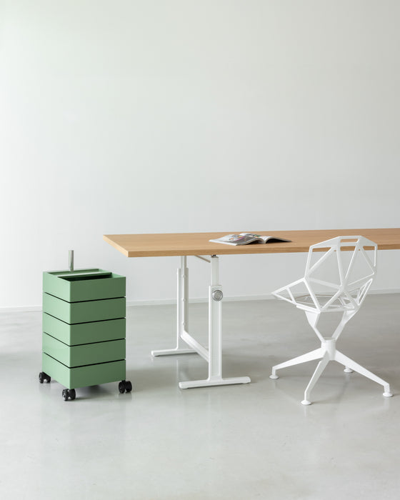 Brut brut trestle white natural oak - ambient