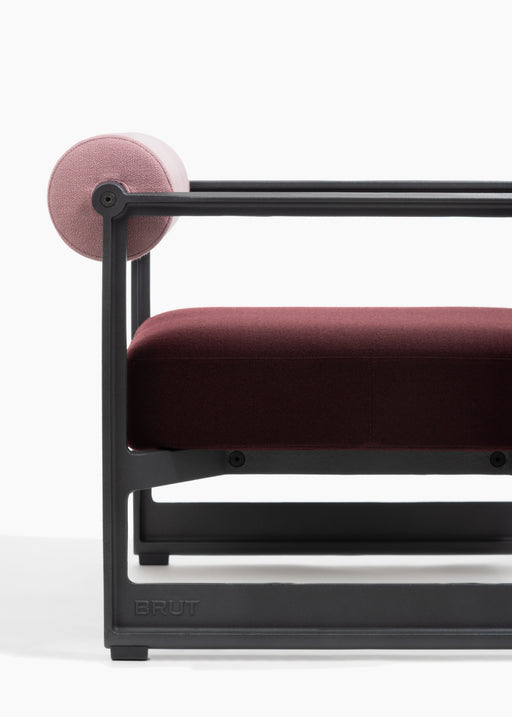 Brut brut anthracite kvadrat vidar - studio
