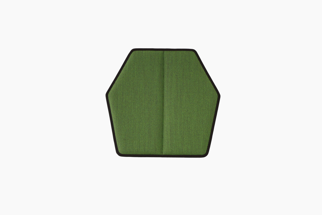 Chair_One one cushion kvadrat steelcut trio green - studio