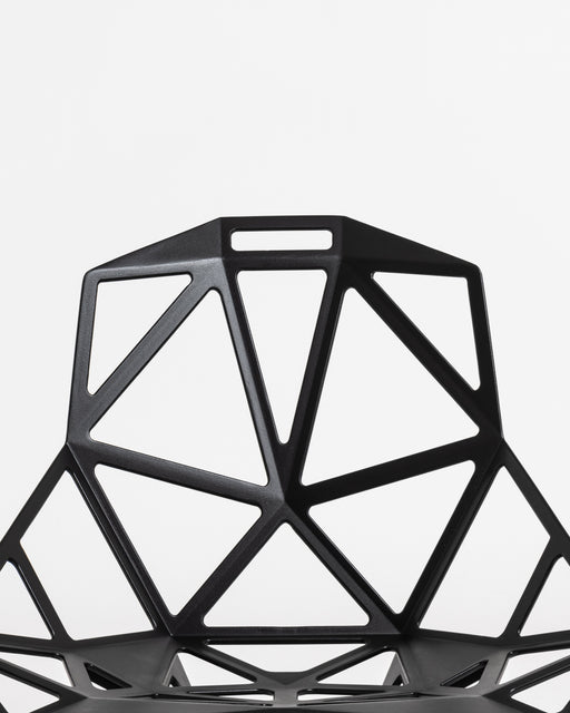 Chair_One one natural concrete black - ambient