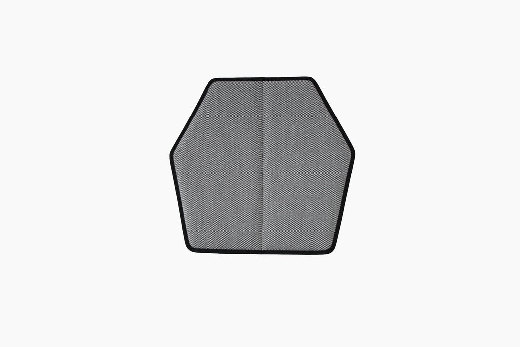 Chair_One one cushion kvadrat steelcut trio light grey - studio