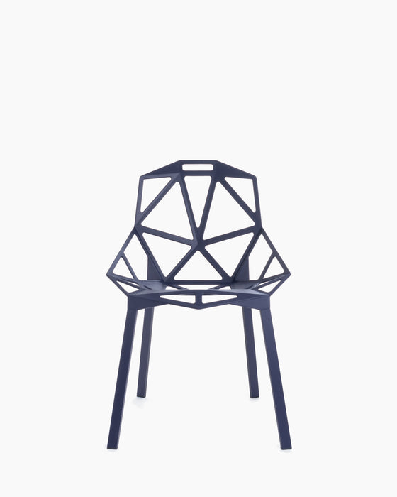 Chair_One one four legs purple - studio