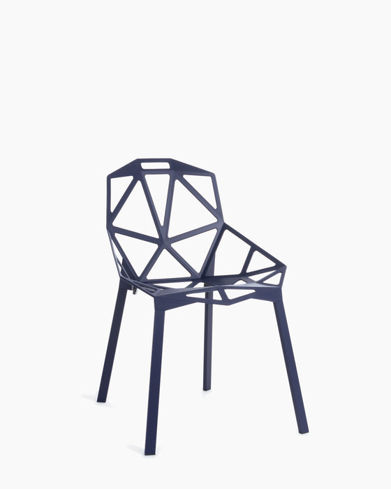 Chair_One one four legs purple - studio