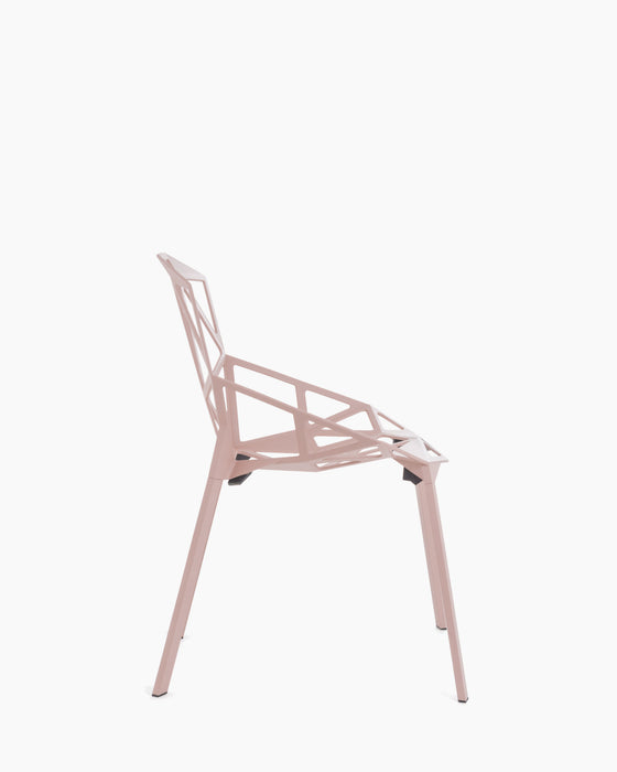 Chair_One one four legs blush - studio