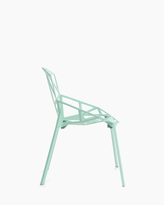Chair_One one four legs mint - studio