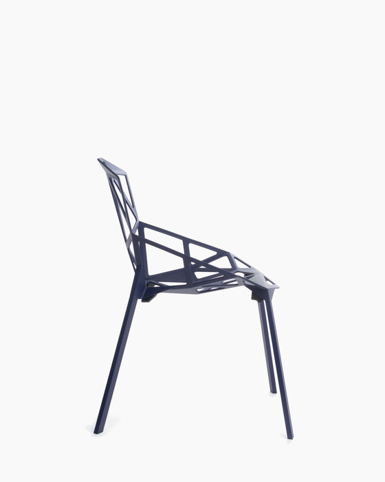 Chair_One one four legs purple - studio