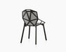 Chair_One one black cushion kvadrat steelcut trio light grey - studio
