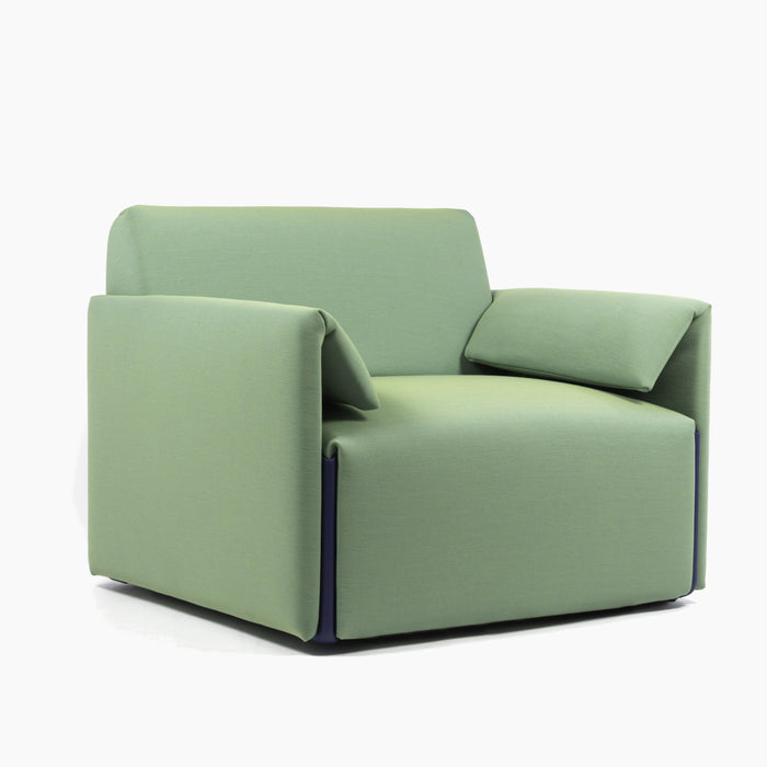 Costume costume 1seater kvadrat uniform melange green - studio