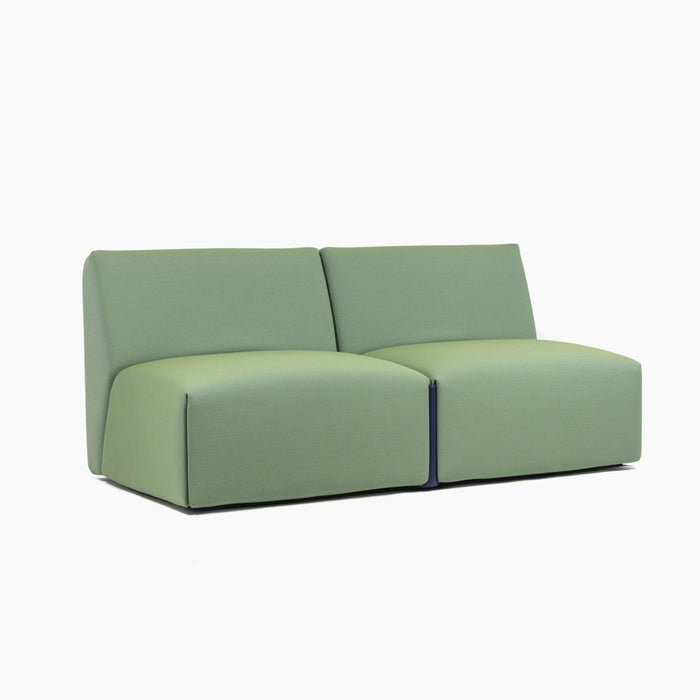 Costume costume 2seater kvadrat uniform melange green - studio