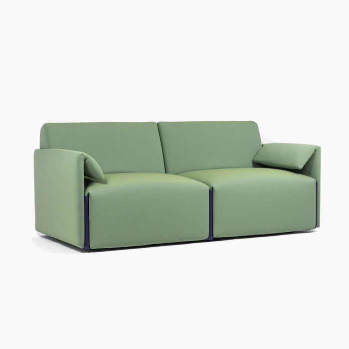 Costume costume 2seater kvadrat uniform melange green - studio