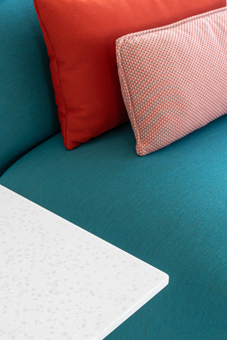 Costume costume cushions kvadrat uniform melange traffic white acrylic stone - ambient
