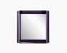 Coves coves mirror squared aubergine - studio