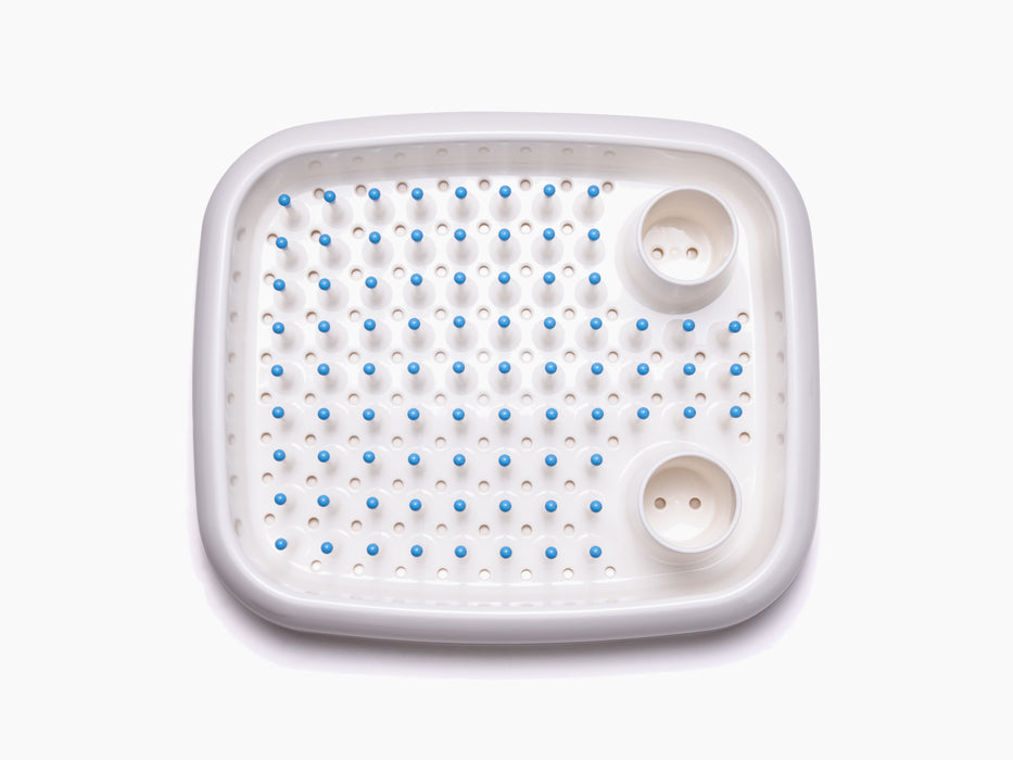 Dish Doctor dishdoctor top white blue - studio