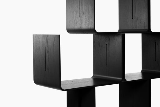 Elysée elysee shelving system oak black - studio