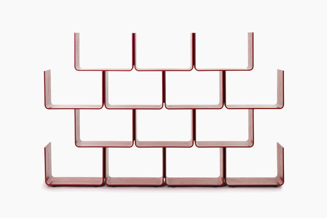 Elysée elysee shelving system oak red - studio