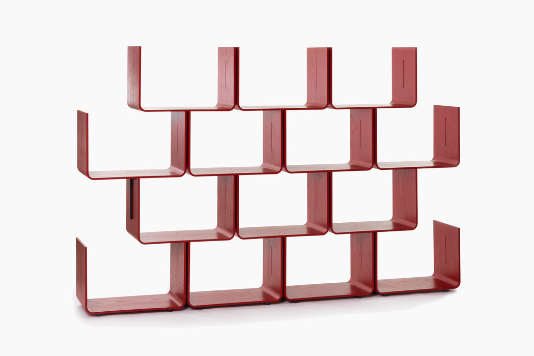 Elysée elysee shelving system oak red - studio