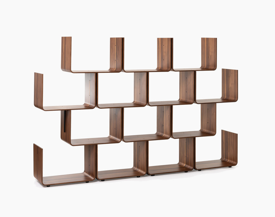 Elysée elysee shelving system walnut - studio