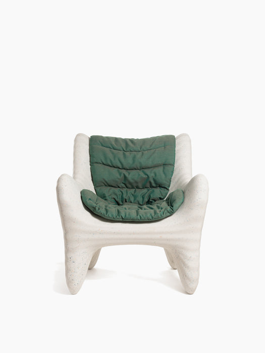 In-Side white cushion abitex vortice - studio