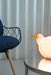 Linnut – Siiri pina natural blue kvadrat steelcut tambour polished linnut siiri lamp - ambient