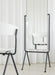 Officina officina mirror anthracite white - ambient