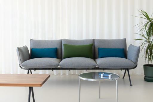 Officina officina 3seater torrilana dato anthracite american walnut tambour polished archetoys - ambient