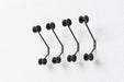 Officina officina wall coat hanger black anthracite - ambient