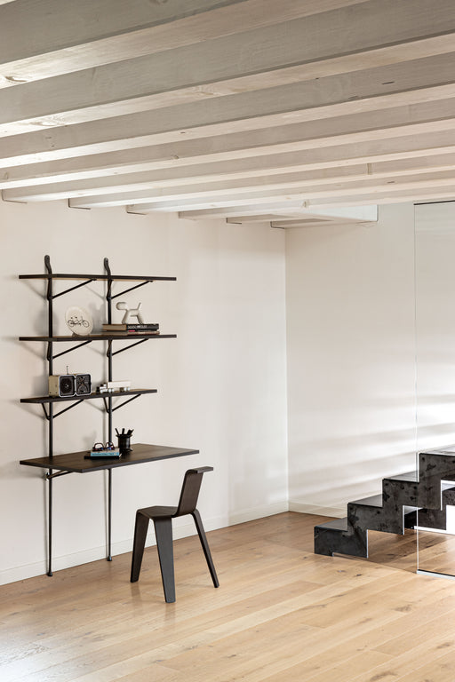 Officina officina shelving black anthracite - ambient