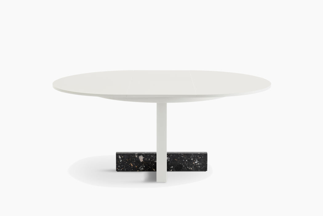 Pied-à-terre pied terre extending white fenix black recycled marble - studio