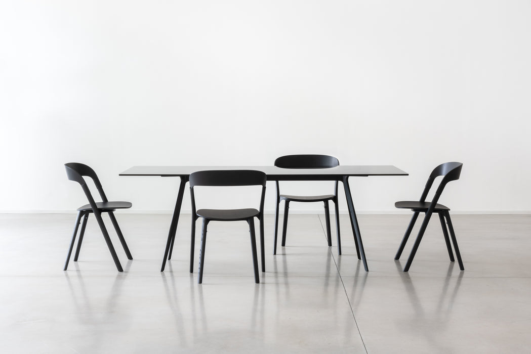 Pila baguette black smoked glass pila - ambient