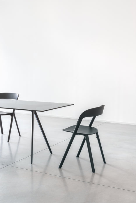 Pila baguette black smoked glass pila - ambient