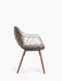 Piña pina ash stained walnut bronze velvet - studio