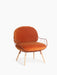 Piña pina lowchair natural ash terracotta velvet - studio