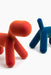 Puppy puppy blue iridescent orange - studio