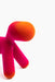Puppy puppy fuchsia orange - studio