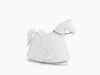Rocky rocky rocking horse white - studio
