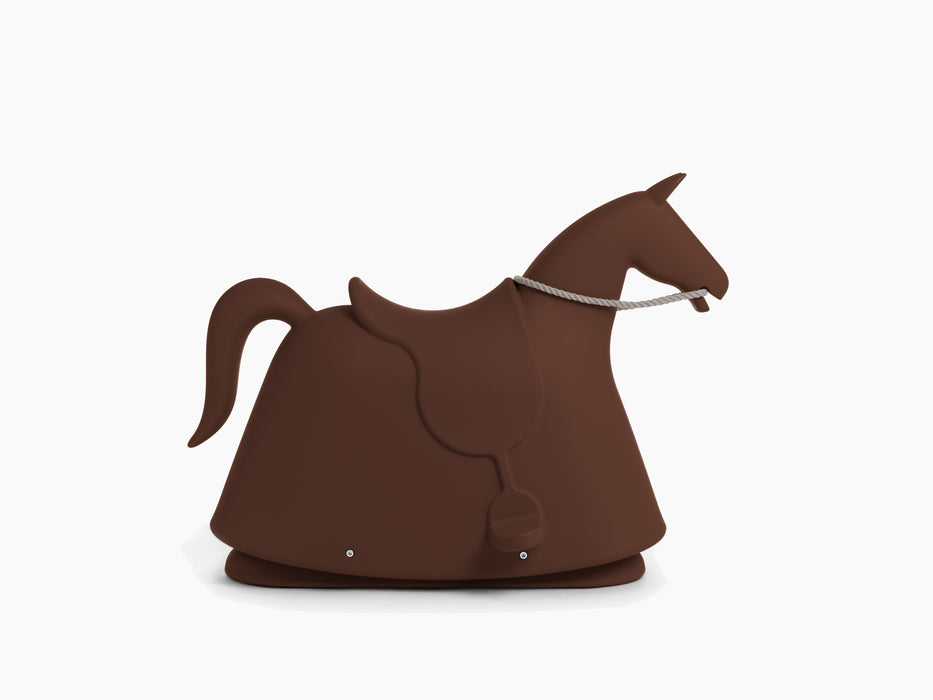Rocky rocky rocking horse brown - studio