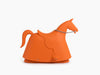 Rocky rocky rocking horse orange - studio
