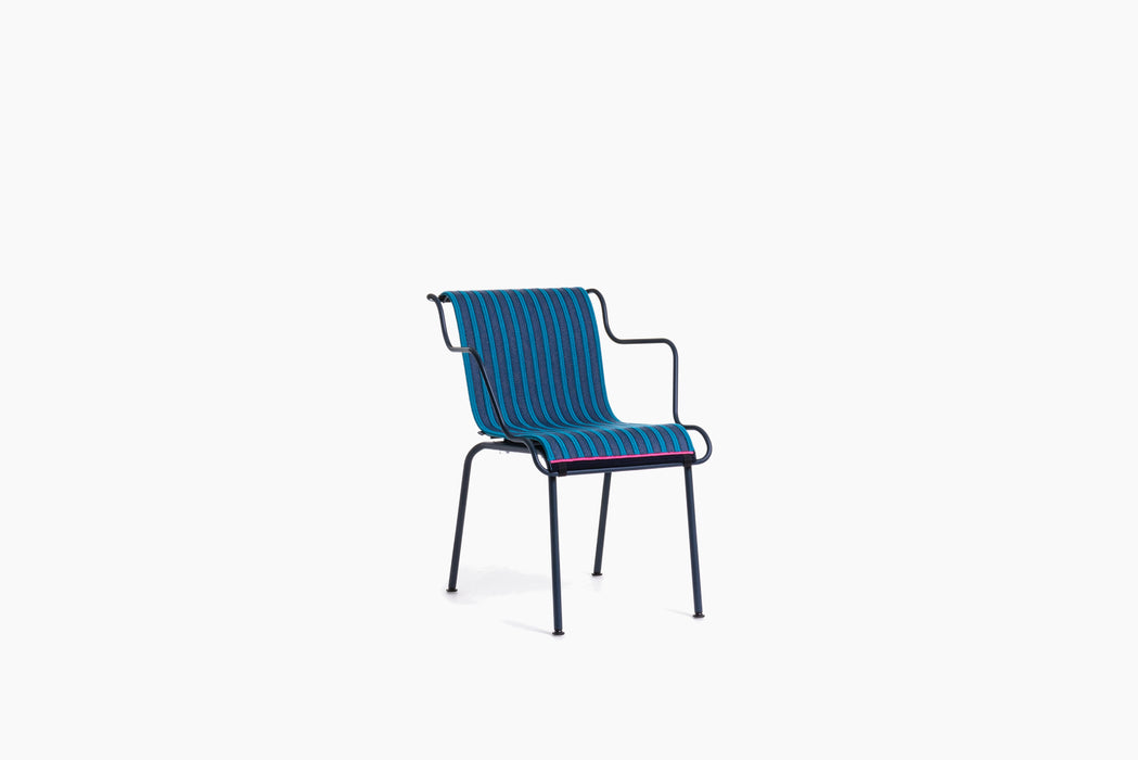 South south night blue woven matting - studio