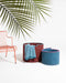 South south baskets blue red orange - ambient