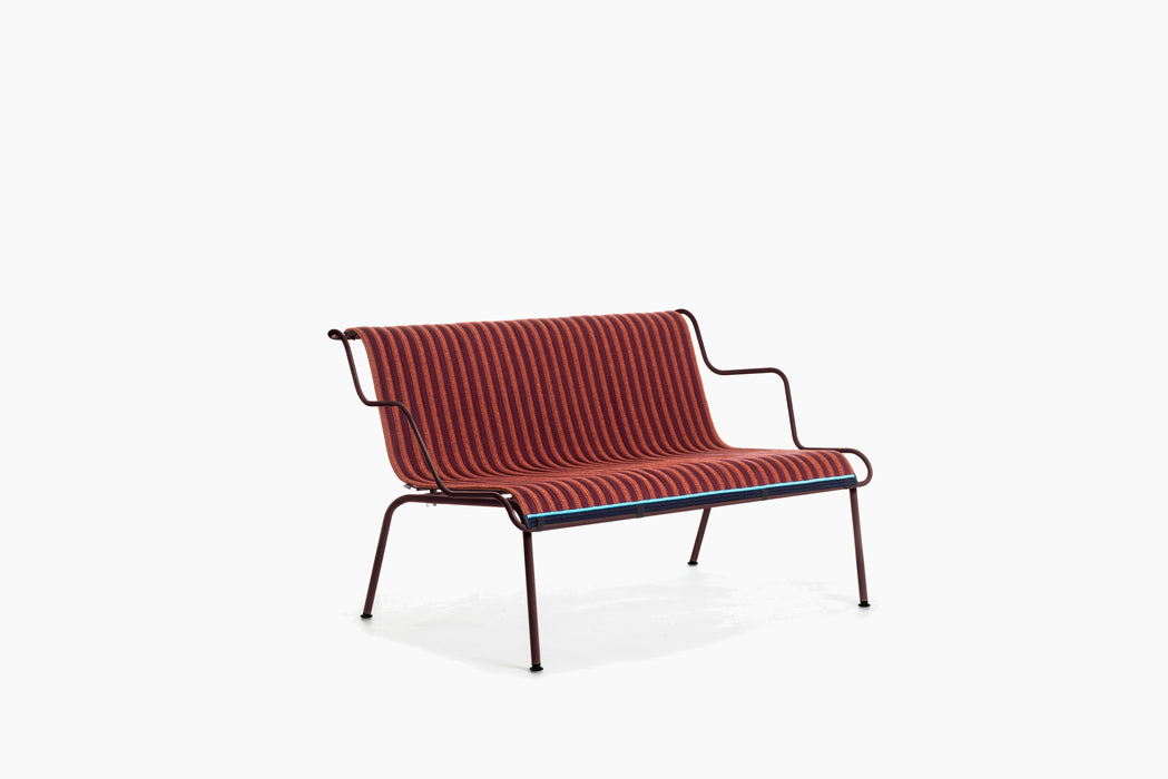 South south bordeaux woven matting orange - studio