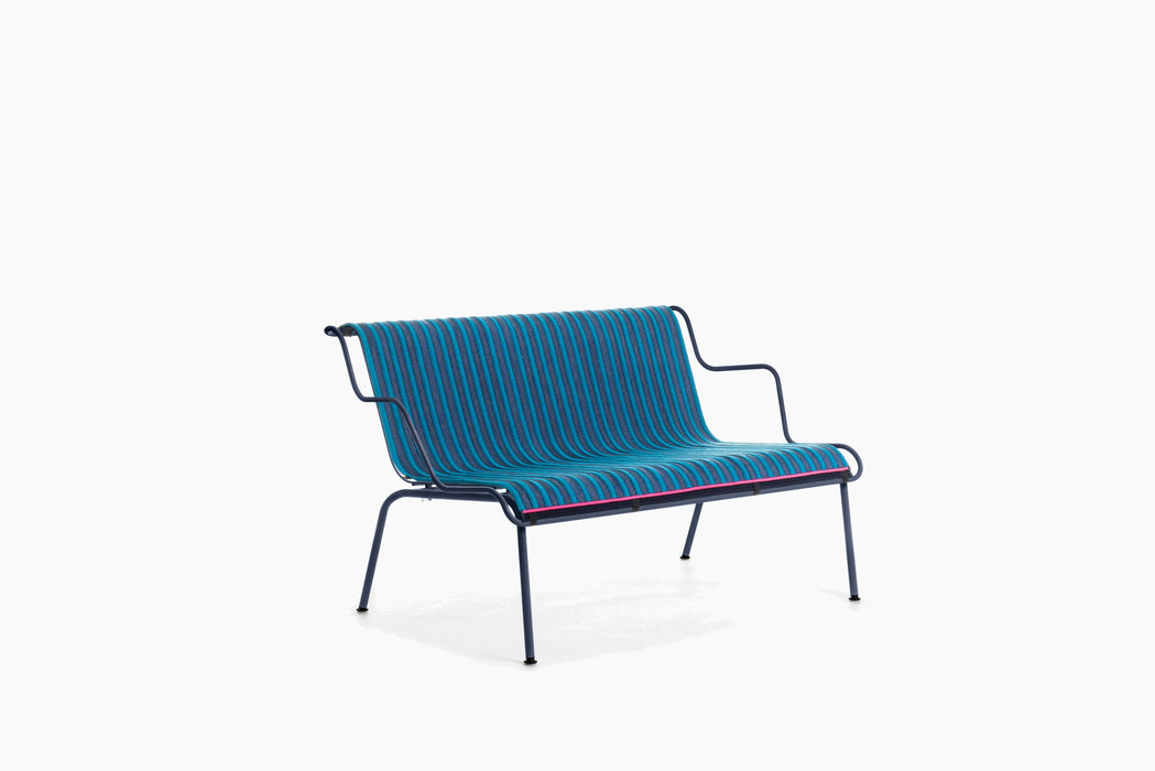 South south night blue woven matting - studio