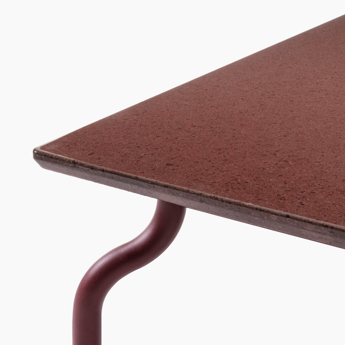 South south bordeaux lava stone red - studio