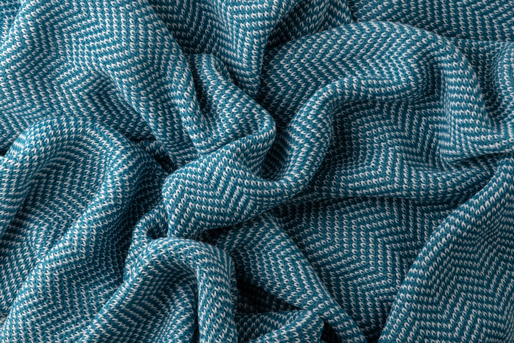 South south plaid light blue white - ambient