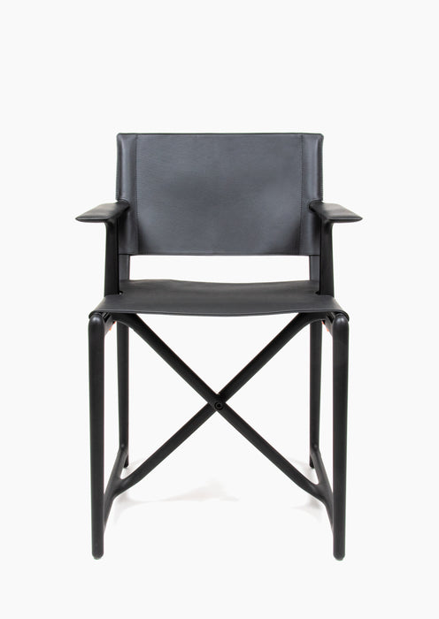 Stanley stanley black leather - studio