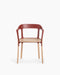 Steelwood Chair steelwood red natural beech - studio