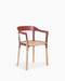 Steelwood Chair steelwood red natural beech - studio
