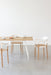 Steelwood Chair baguette white natural oak steelwood - ambient