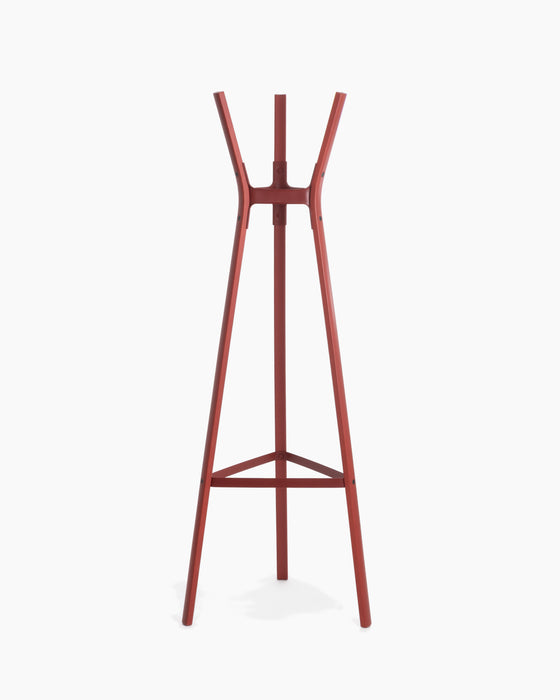 Steelwood Coat Stand steelwood coat stand red - studio