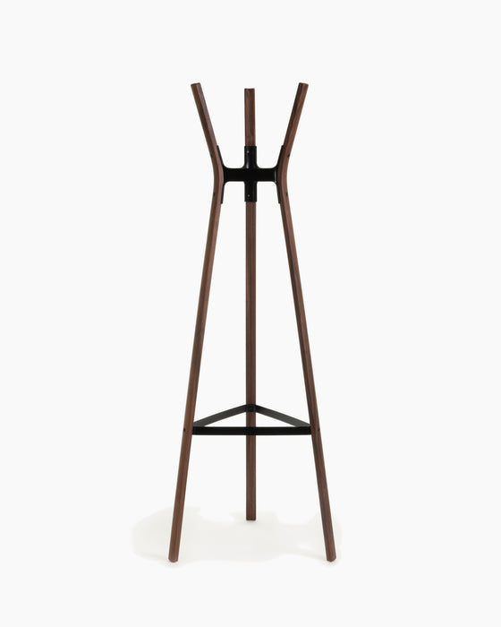 Steelwood Coat Stand steelwood coat stand american walnut black - studio